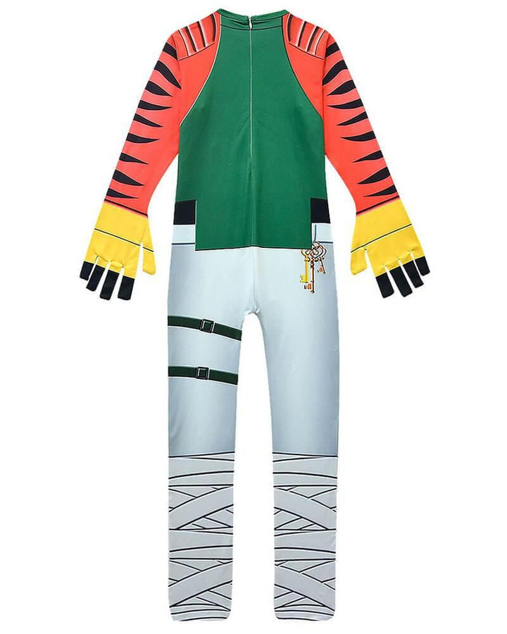 Boys Master Key Tiger Head cover Zentai Bodysuit Costume - pinkfad