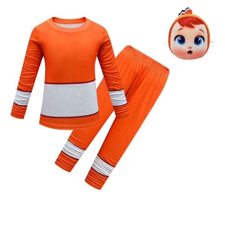 Fantastic Adventure Clownfish Nemo Cry Baby Girls Halloween Costume