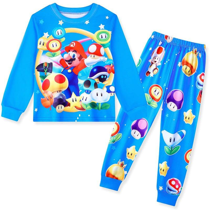 Super Mario Kids Pajamas Party Halloween Cosplay Party Costume